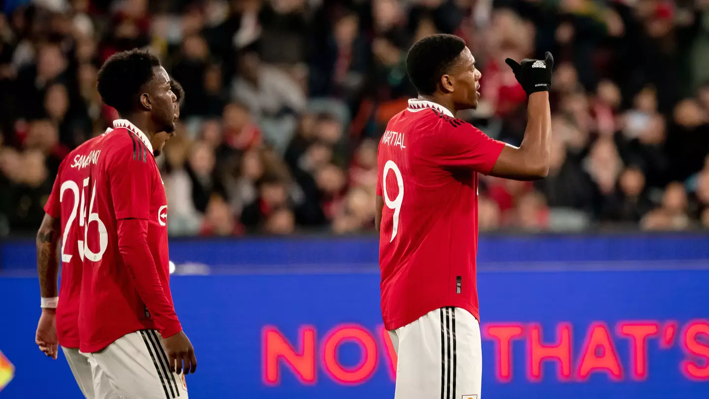 Anthony Martial and Anthony Elanga