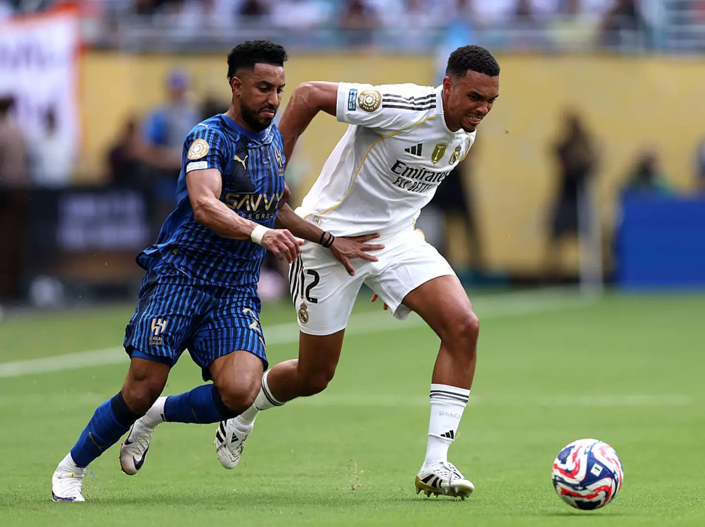 Real Madrid drew with Al Hilal in their opening Club World Cup fixture. (Image: Getty)