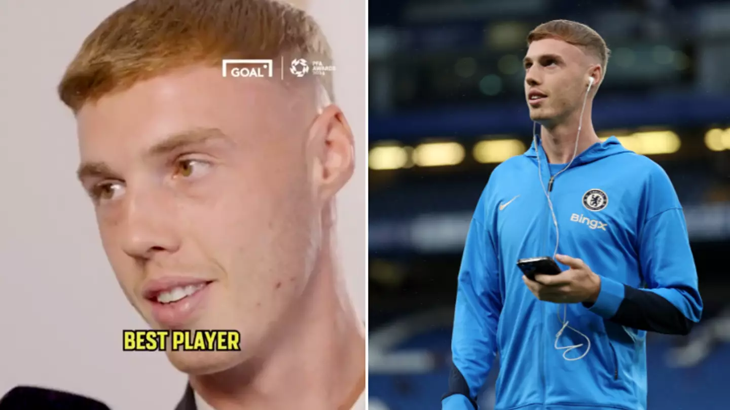 Cole Palmer didn't hesitate when asked who the best player he's ever played with is