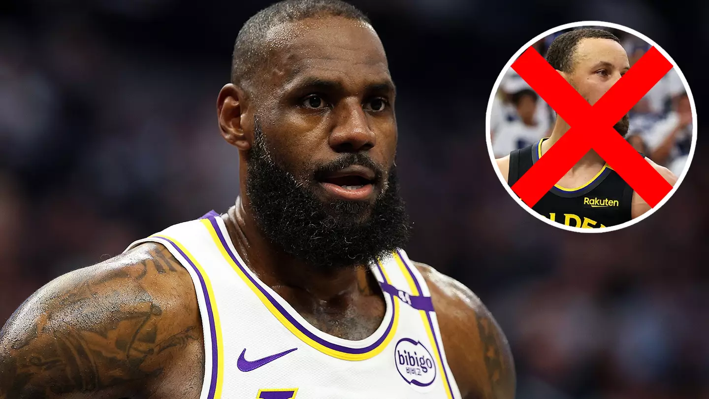 LeBron James snubbed Steph Curry when naming the NBA player who can break his scoring record