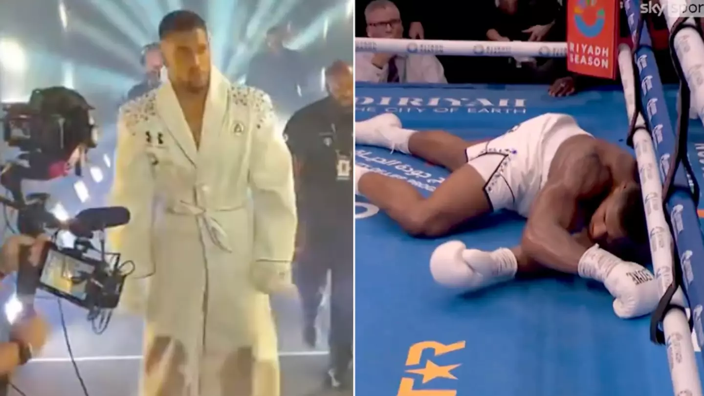 Fans have major theory about Anthony Joshua’s defeat to Daniel Dubois as unseen pre-fight footage emerges