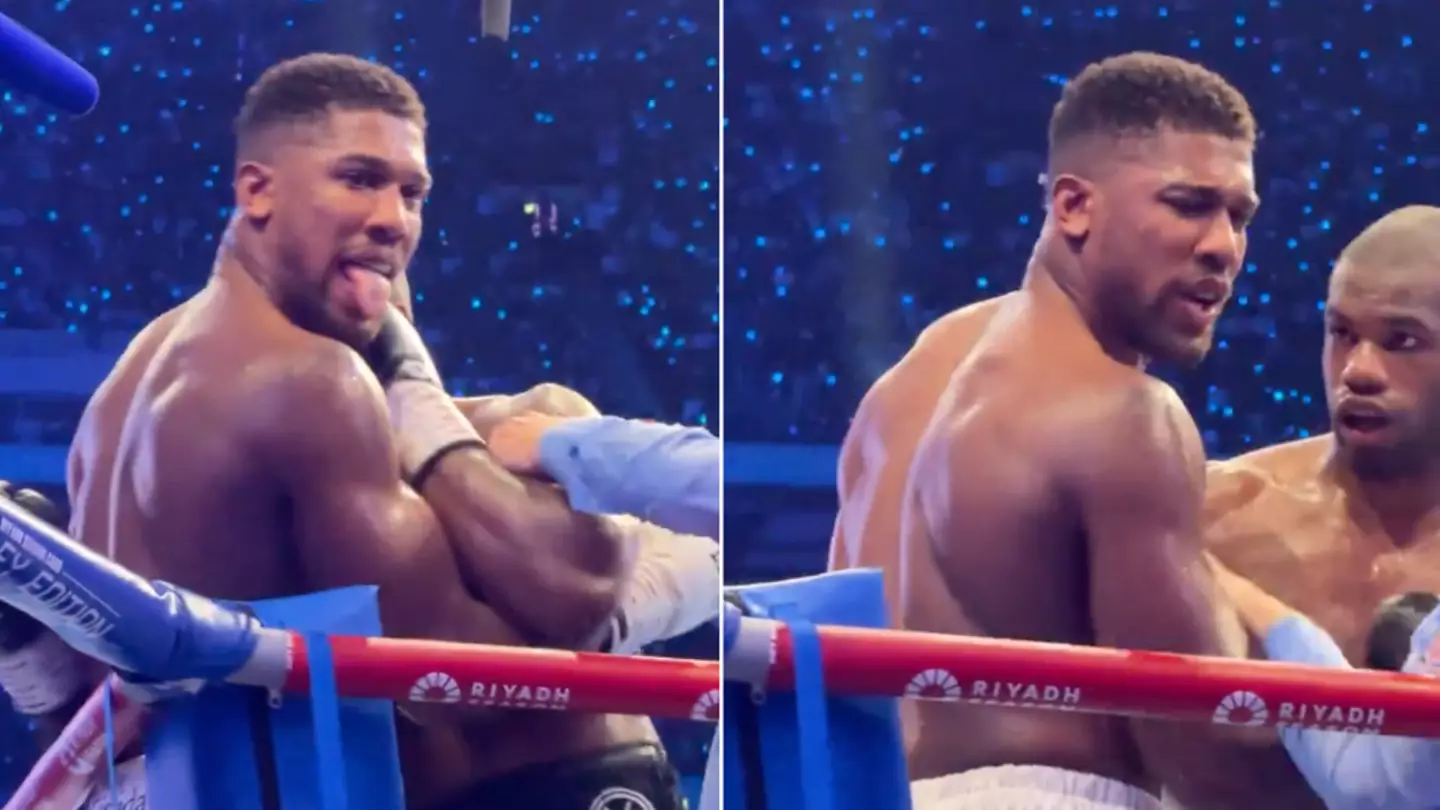Anthony Joshua's coach explains exactly what happened as fans notice what he did moments before knockout