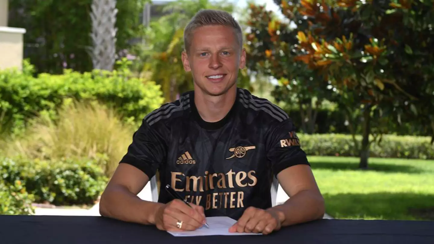 Oleksandr Zinchenko Completes Arsenal Move From Manchester City