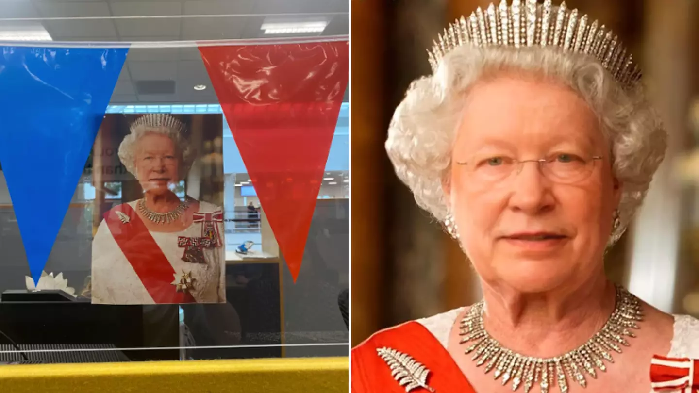 Lad Decorates Office With Picture Of Queen Face-Swapped With Sir Alex Ferguson, Nobody’s Noticed Yet