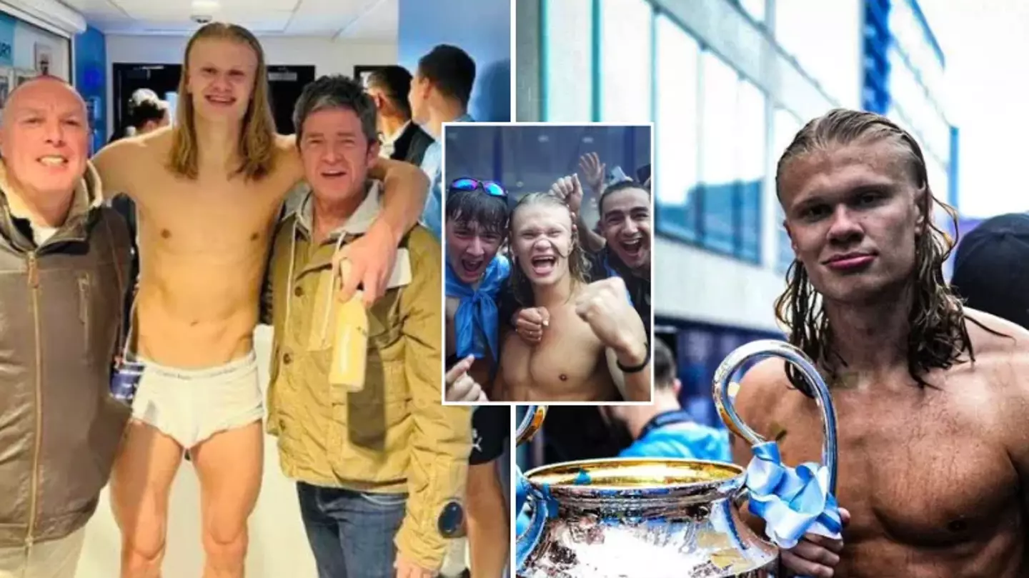 Erling Haaland has had an incredible transformation since joining Man City