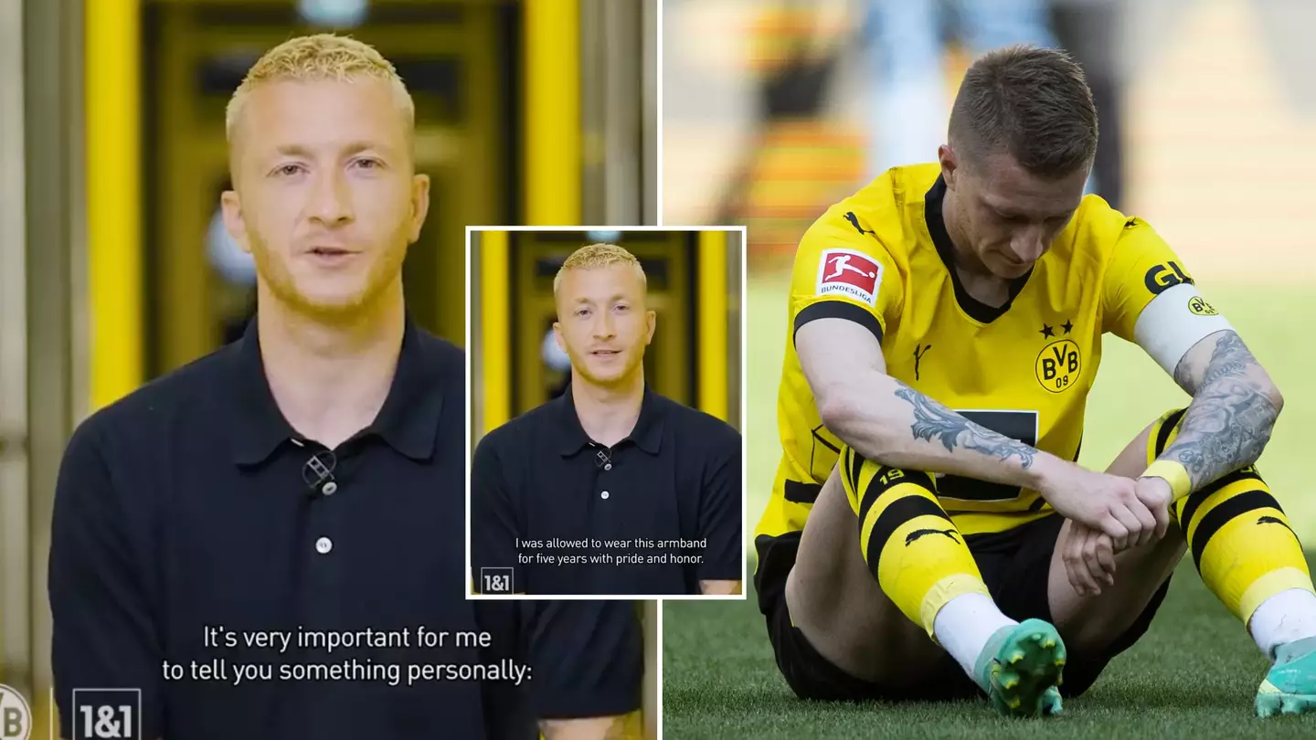 Marco Reus announces he's stepping down as Borussia Dortmund captain