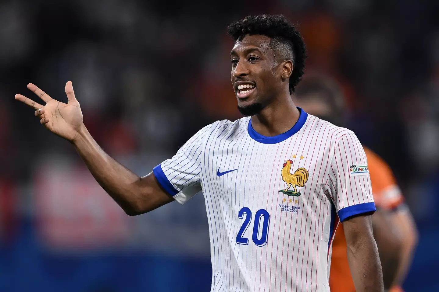 France attacker Kingsley Coman. (