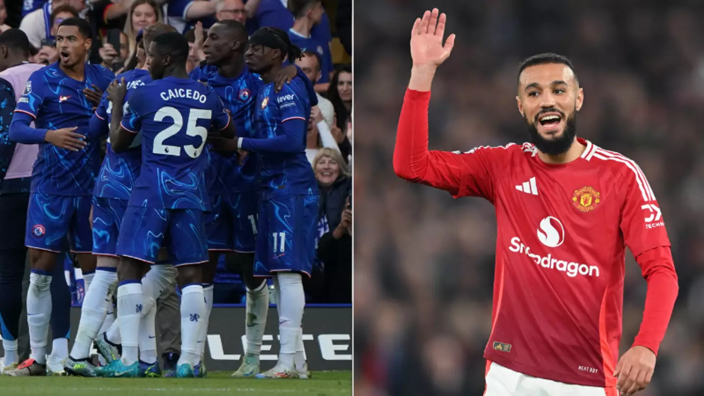 Chelsea player hits back after fan calls him 'fraud' for being 'pocketed' by Man Utd's Noussair Mazraoui