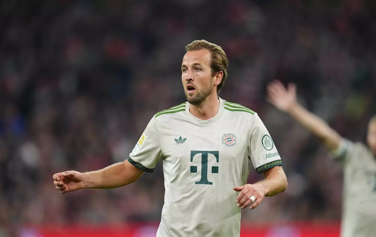 Harry Kane has been linked with a move back to the Premier League. Image: Getty