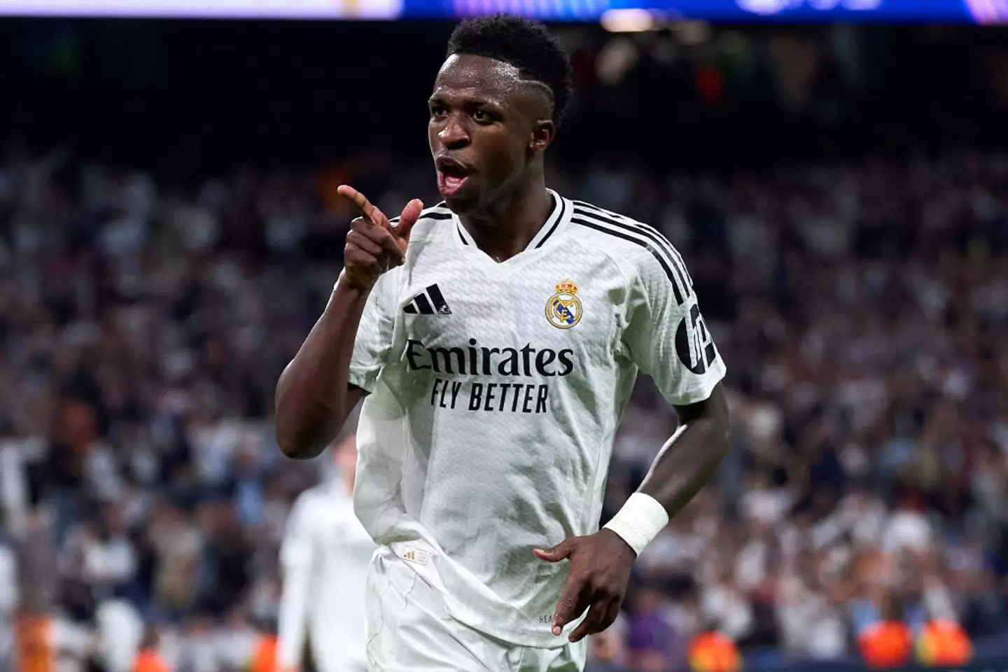 Vinicius Junior finished second in the 2024 Ballon d'Or rankings. (Image: Getty)