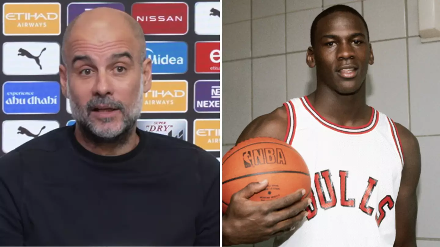 Pep Guardiola compares one of his Man City players to NBA great Michael Jordan after Premier League collapse