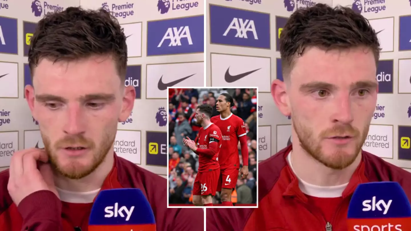 Andy Robertson calls out Liverpool teammates and explains exactly who's to blame for Crystal Palace defeat