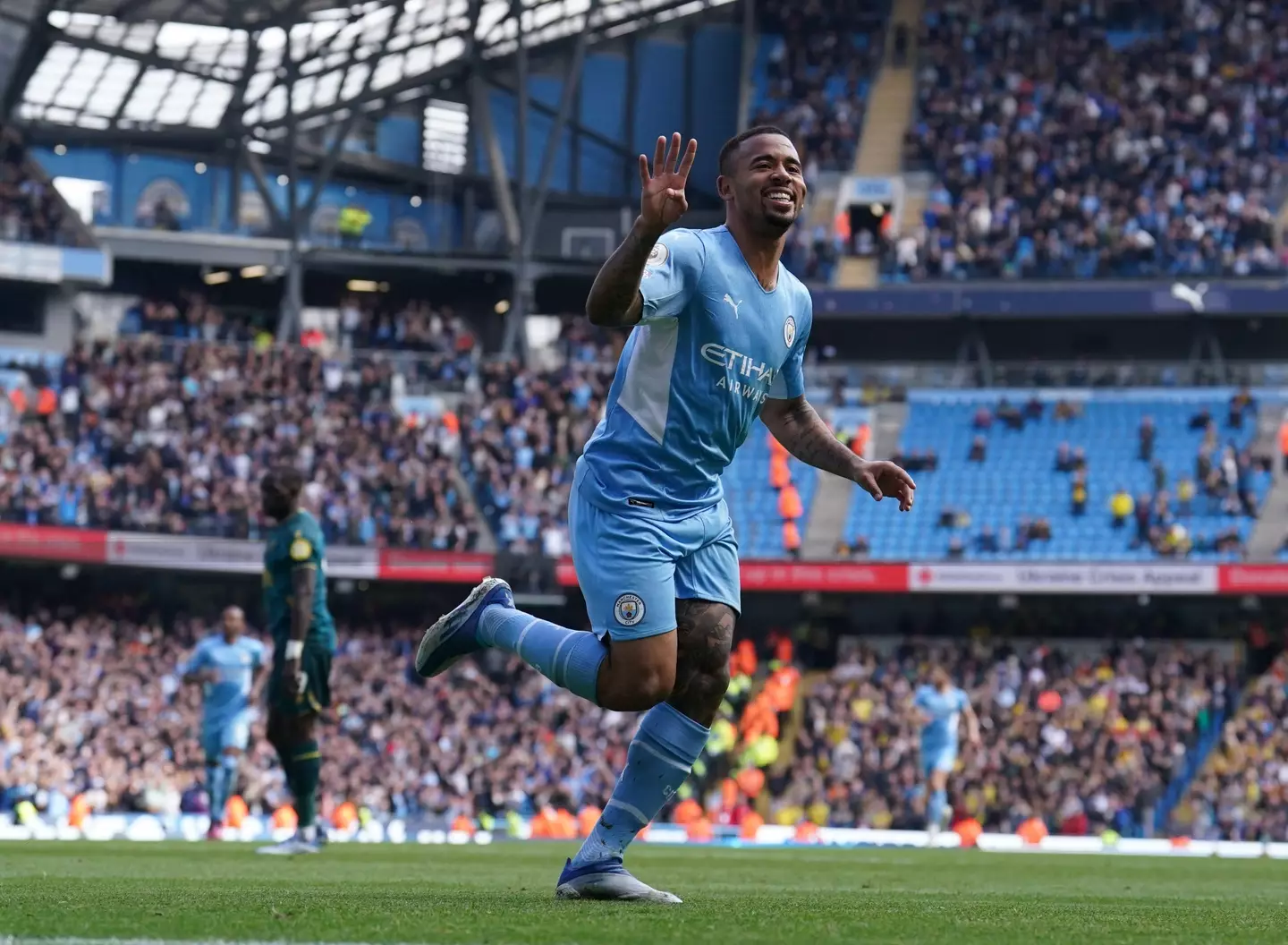 Watford were sick of facing Gabriel Jesus in a City shirt (PA Images / Alamy)