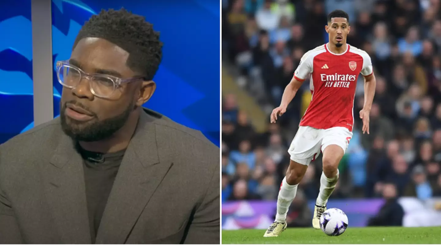 Micah Richards names 'real leader' in Arsenal defence amid William Saliba being named POTM vs Man City
