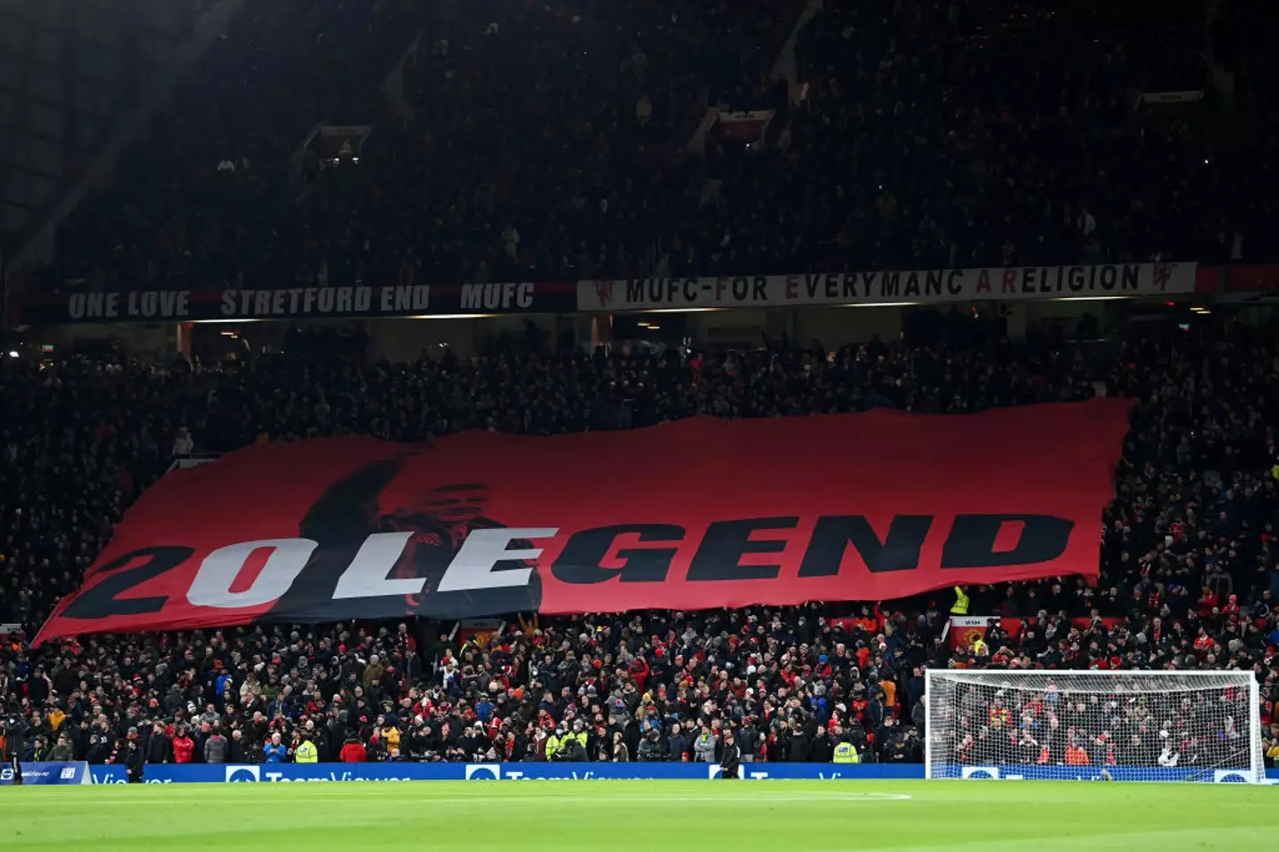 A tribute to Ole from the Manchester United fans- Getty