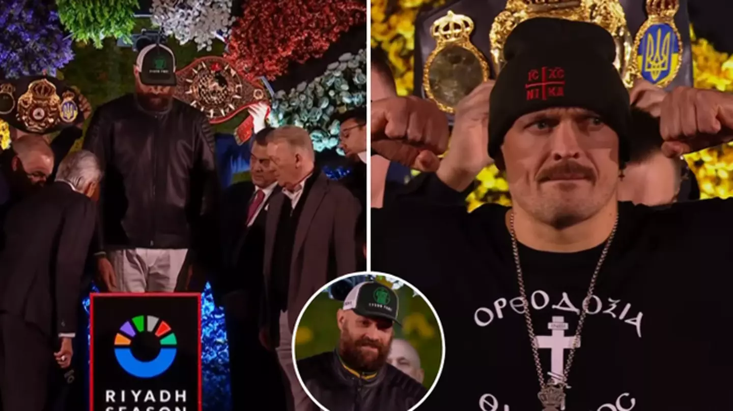 Tyson Fury stuns everybody with 'trick' during weigh-in ahead of rematch against Oleksandr Usyk