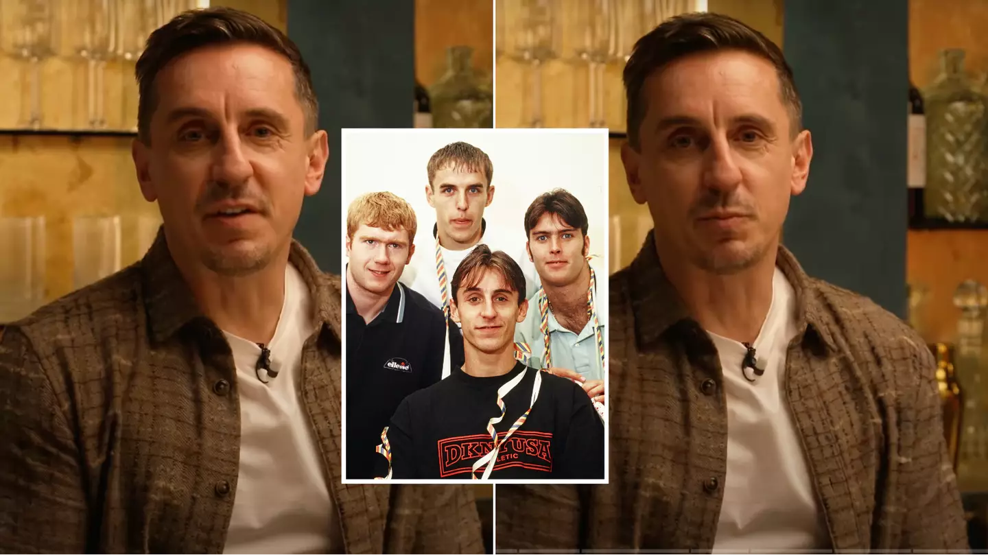 Gary Neville reveals the 'terrible' reason why he 'never' spoke to his friends again after leaving school