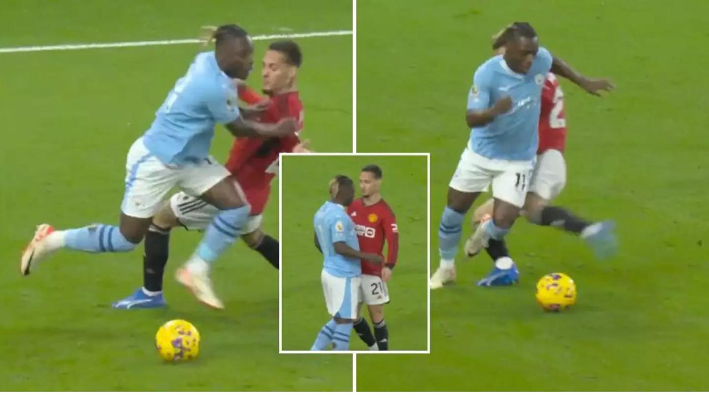 Gary Neville skewers Antony for "embarrassing" behaviour during the Manchester derby