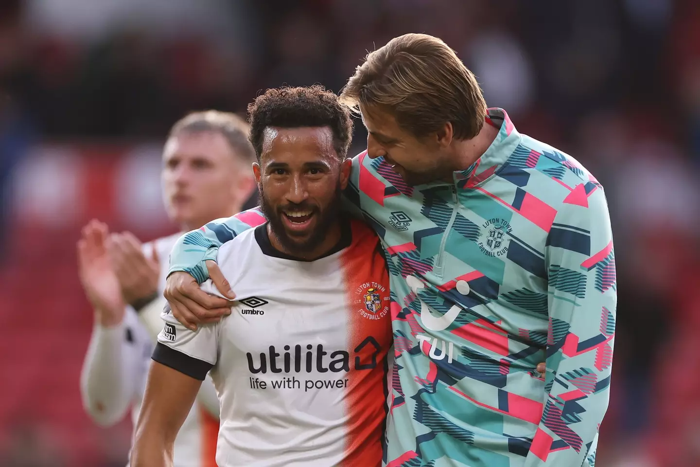 Andros Townsend made his Luton Town debut vs Nottingham Forest. (