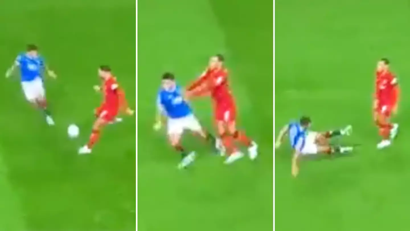 Virgil van Dijk went 'alpha mode' and absolutely bodied Malik Tillman in Liverpool's win over Rangers