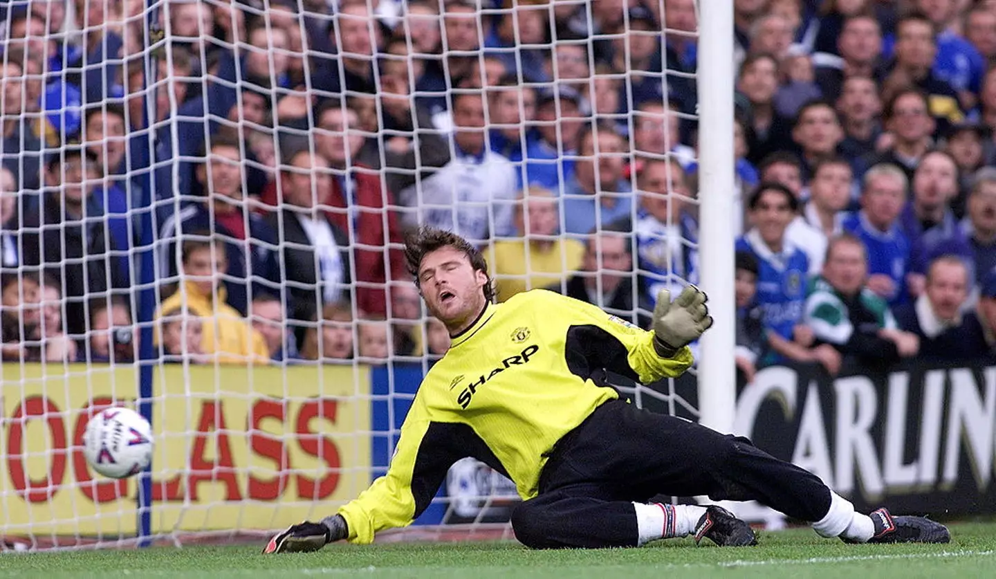 Massimo Taibi made four appearances for Manchester United (Credit:Getty)