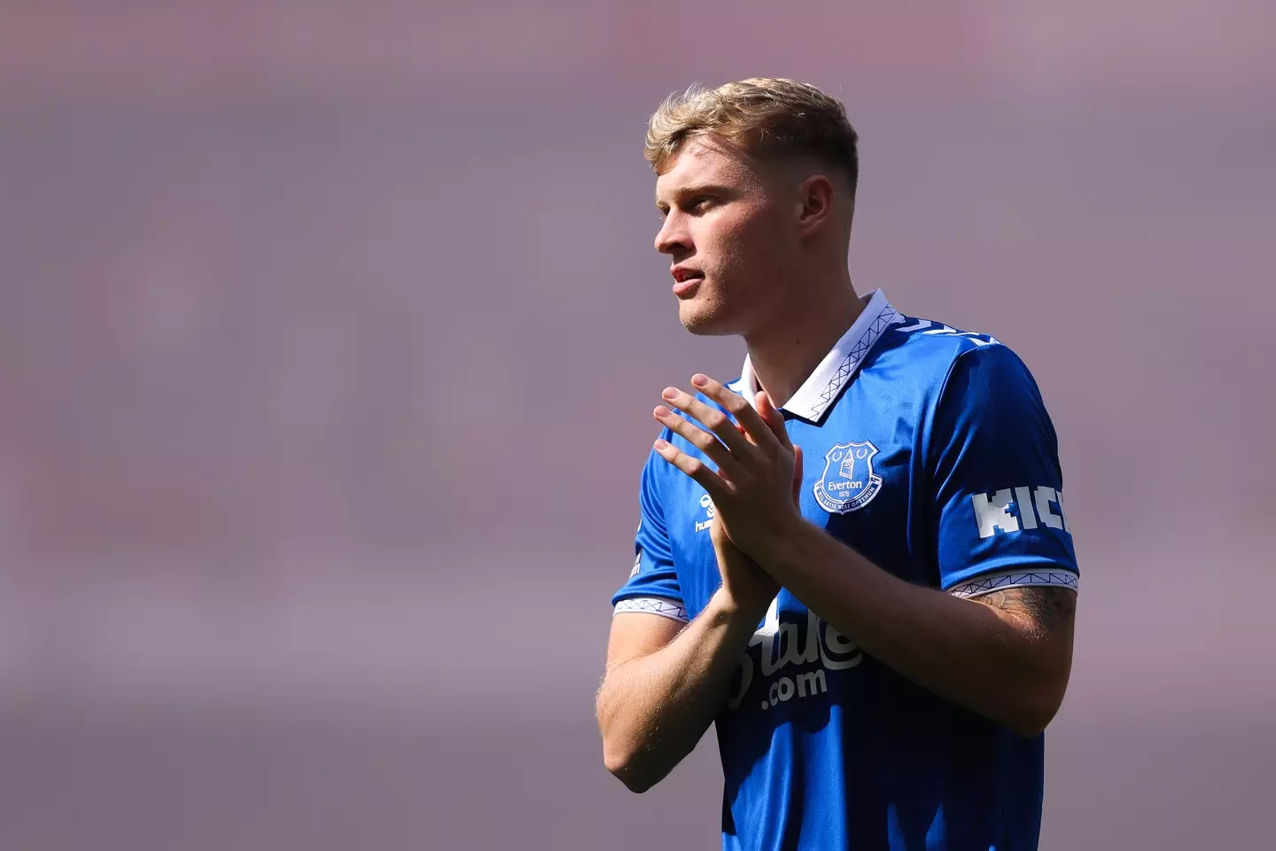 Everton defender Jarrad Branthwaite. (