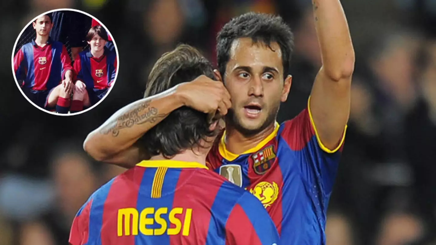 Forgotten Barcelona wonderkid who was 'better than Lionel Messi' managed just one senior goal for the club