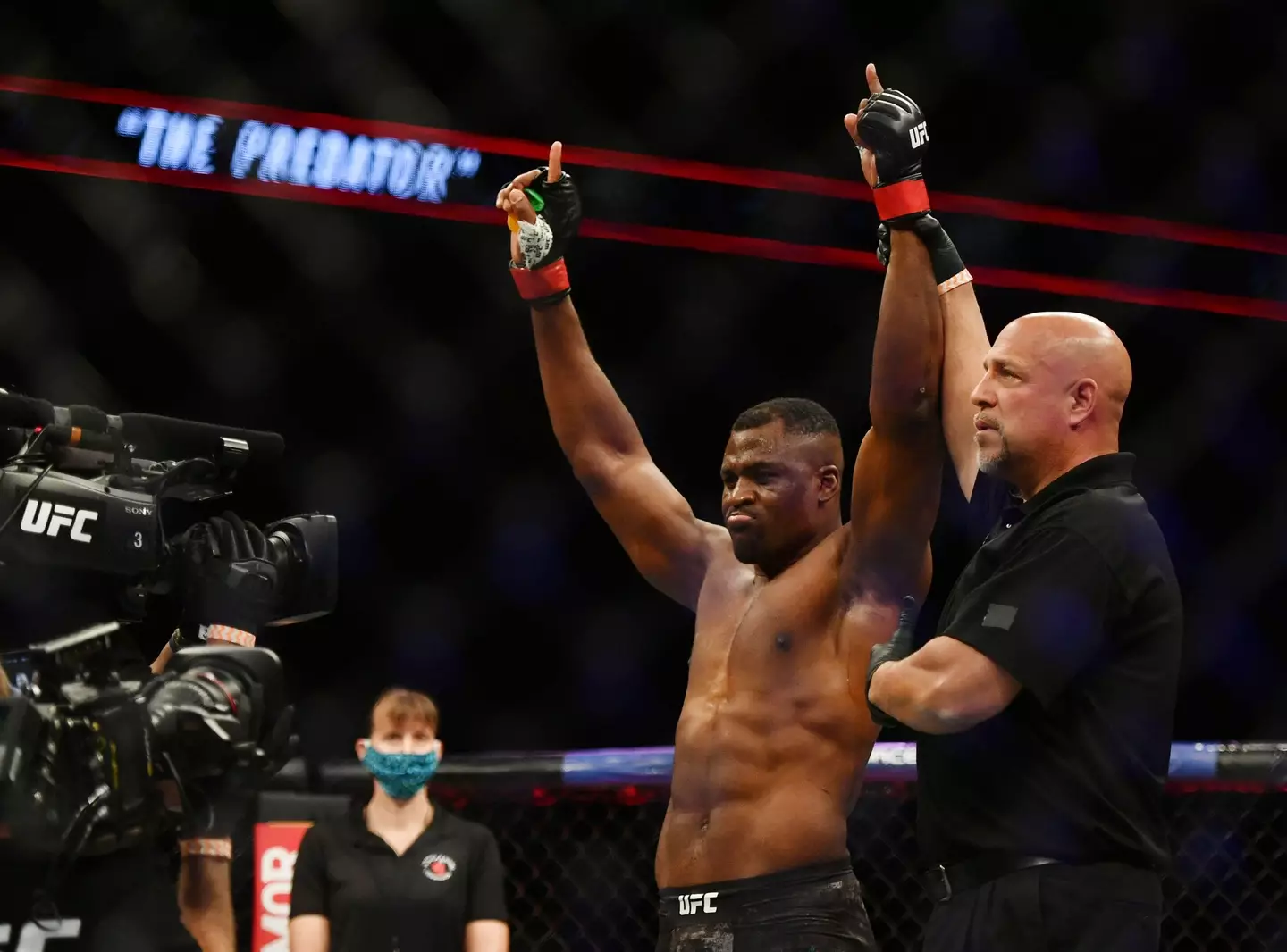 Francis Ngannou. Image: PA Images