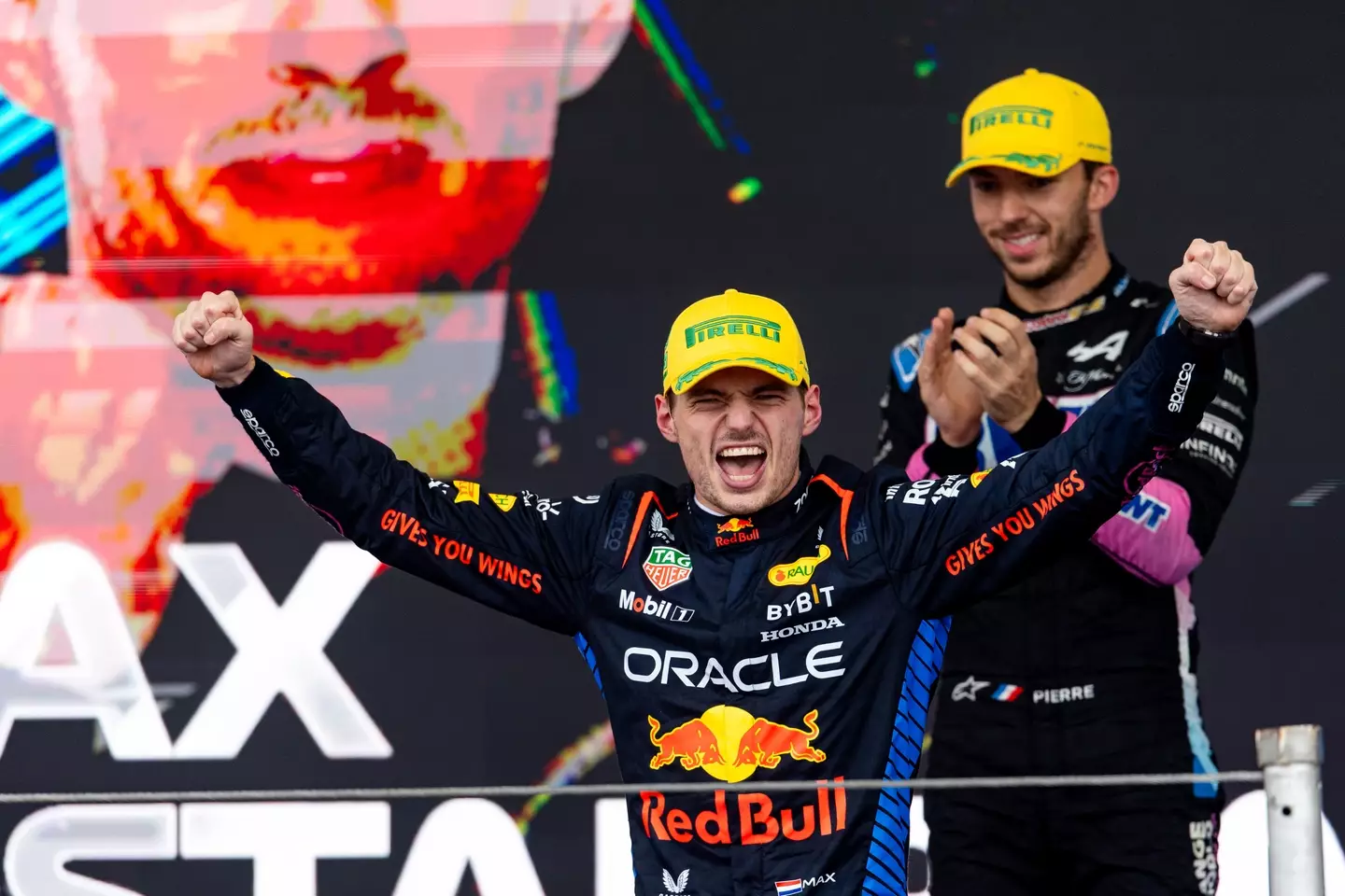 Max Verstappen won the Brazilian GP (Image: Getty)