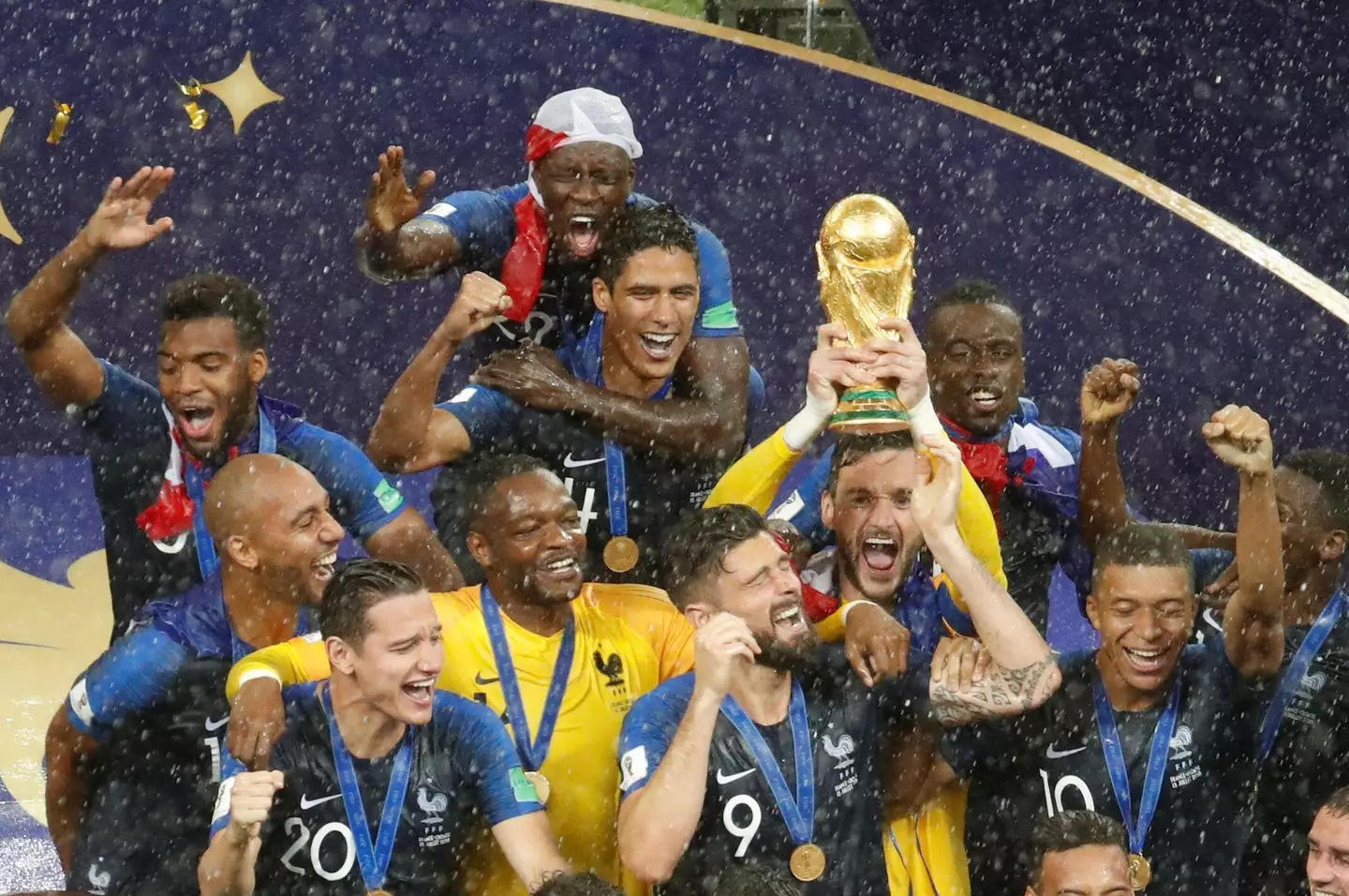 France won the World Cup in Russia. Image: PA Images