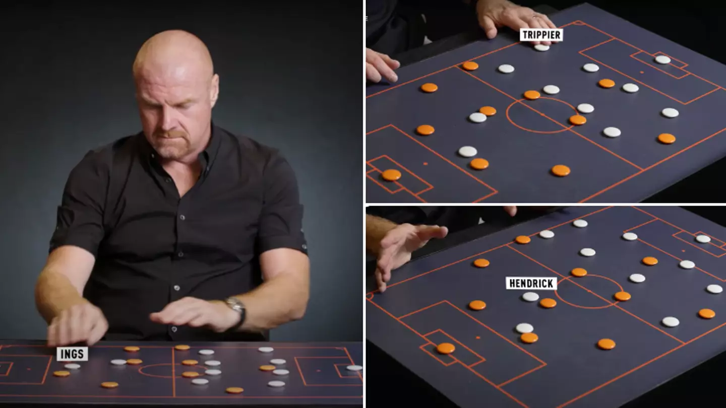 Sean Dyche explains why he used 4-4-2 formation during time at Burnley, it's fascinating