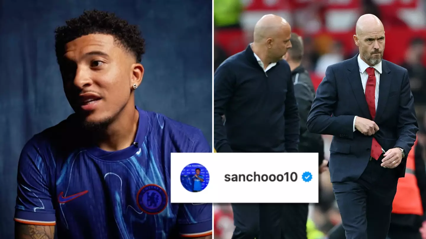 Fans spot what Jadon Sancho has posted on Instagram and it's got both Liverpool and Man Utd supporters talking