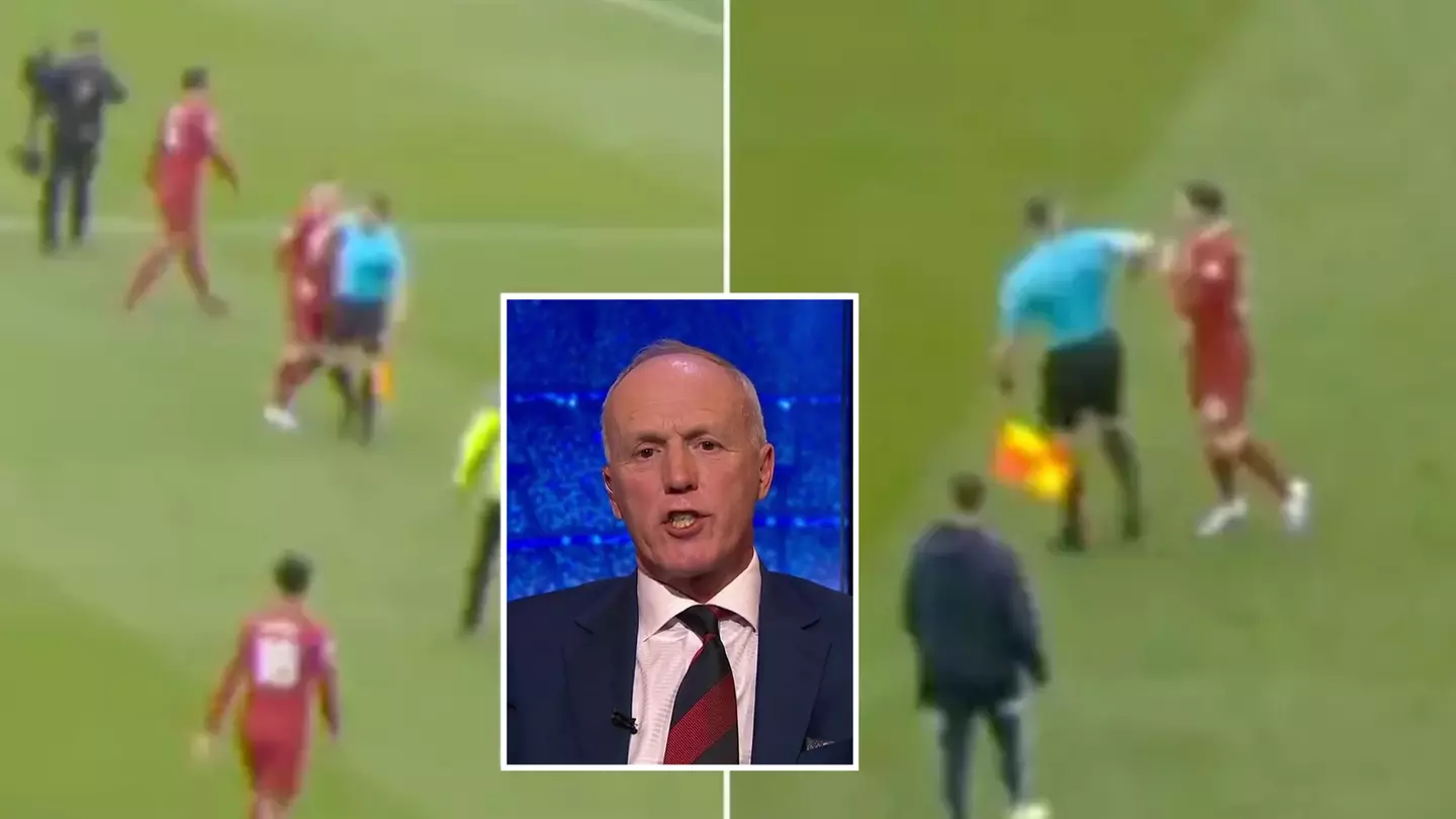 Former referee Peter Walton points blame at Andy Robertson for 'elbow' incident involving linesman