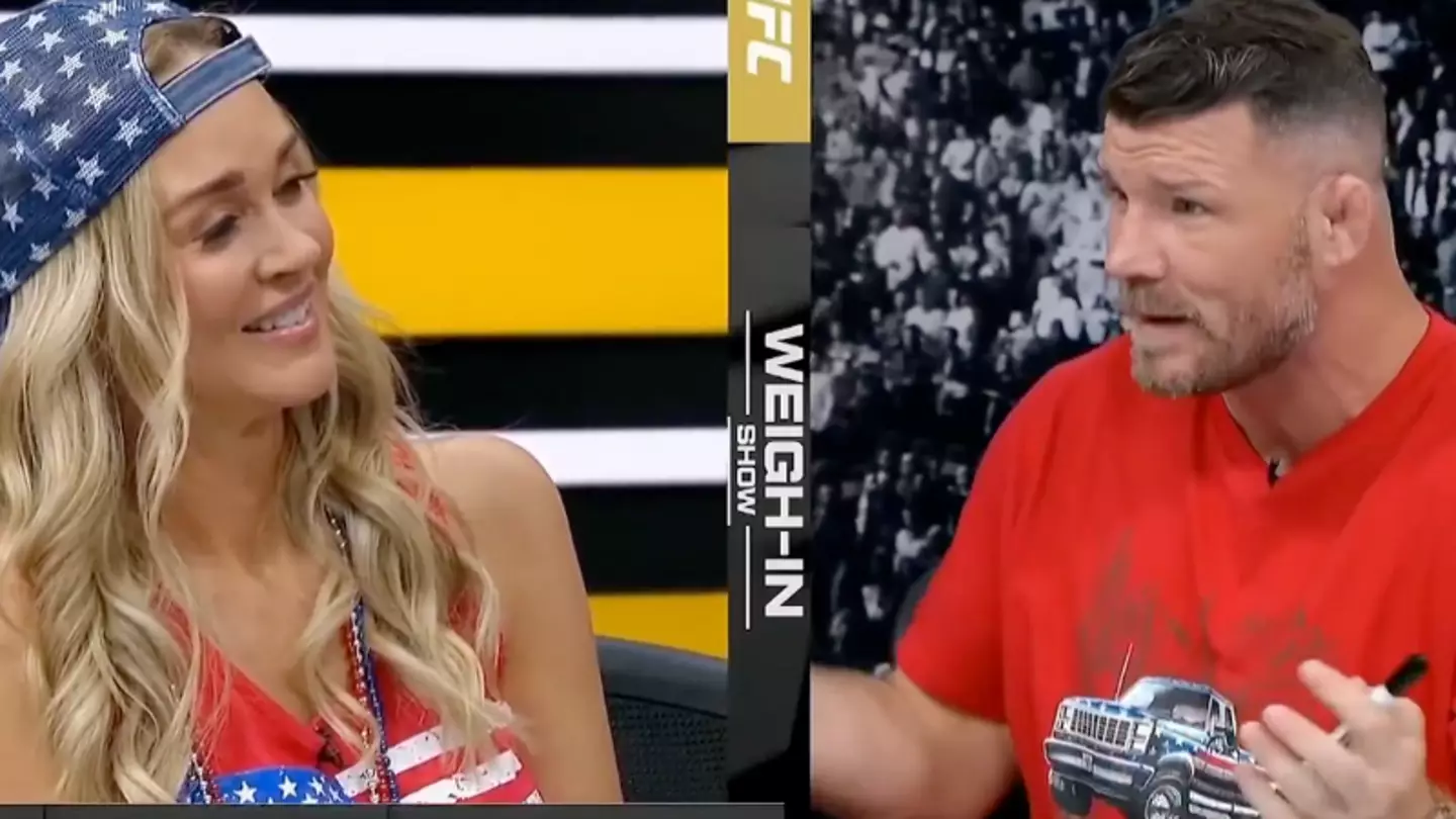 Michael Bisping leaves everybody stunned with x-rated comment to former MMA fighter Laura Sanko live-on-air