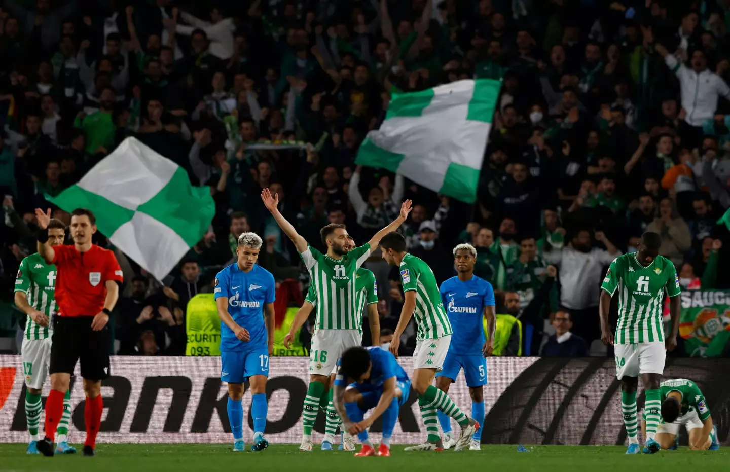 Betis knocked Zenit out of the Europa League last season. Image: PA Images