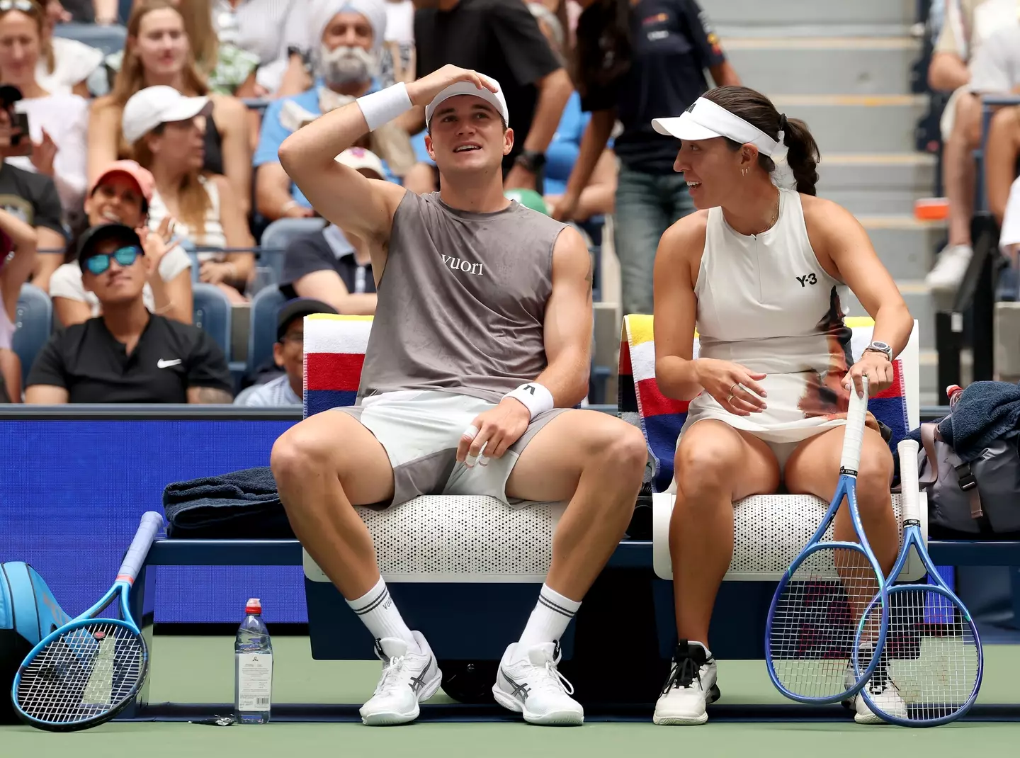 Draper and Pegula are through to the semi-finals after recording wins over Emma Raducanu and Carlos Alcaraz, and Mirra Andreeva and Daniil Medvedev. Image credit: Getty