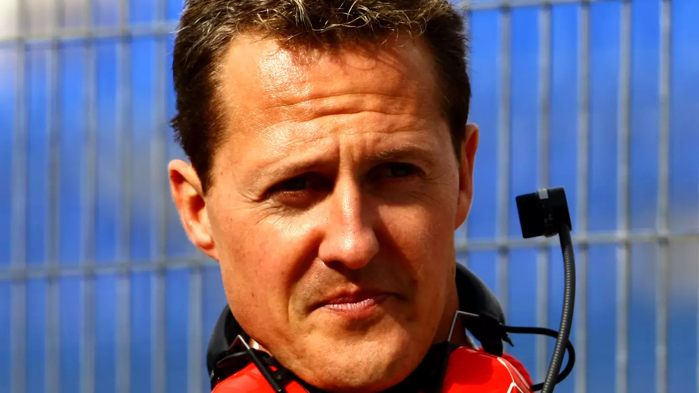 Michael Schumacher 'signs' helmet to raise money for charity 12 years after devastating ski crash
