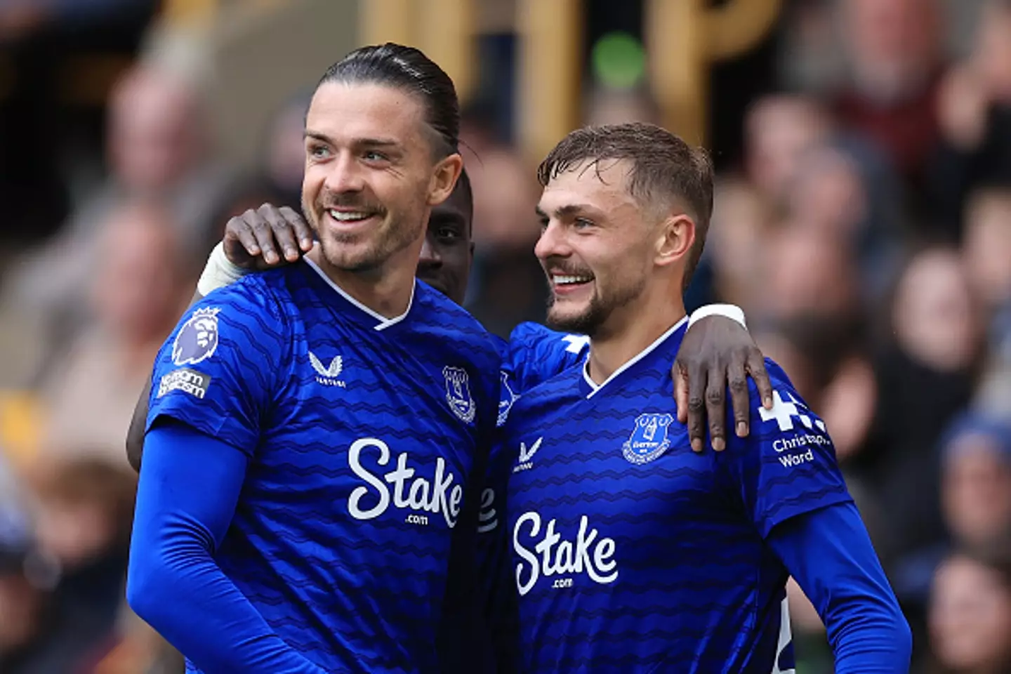 Grealish has had eight goal contributions for Everton this season (Image: Getty)