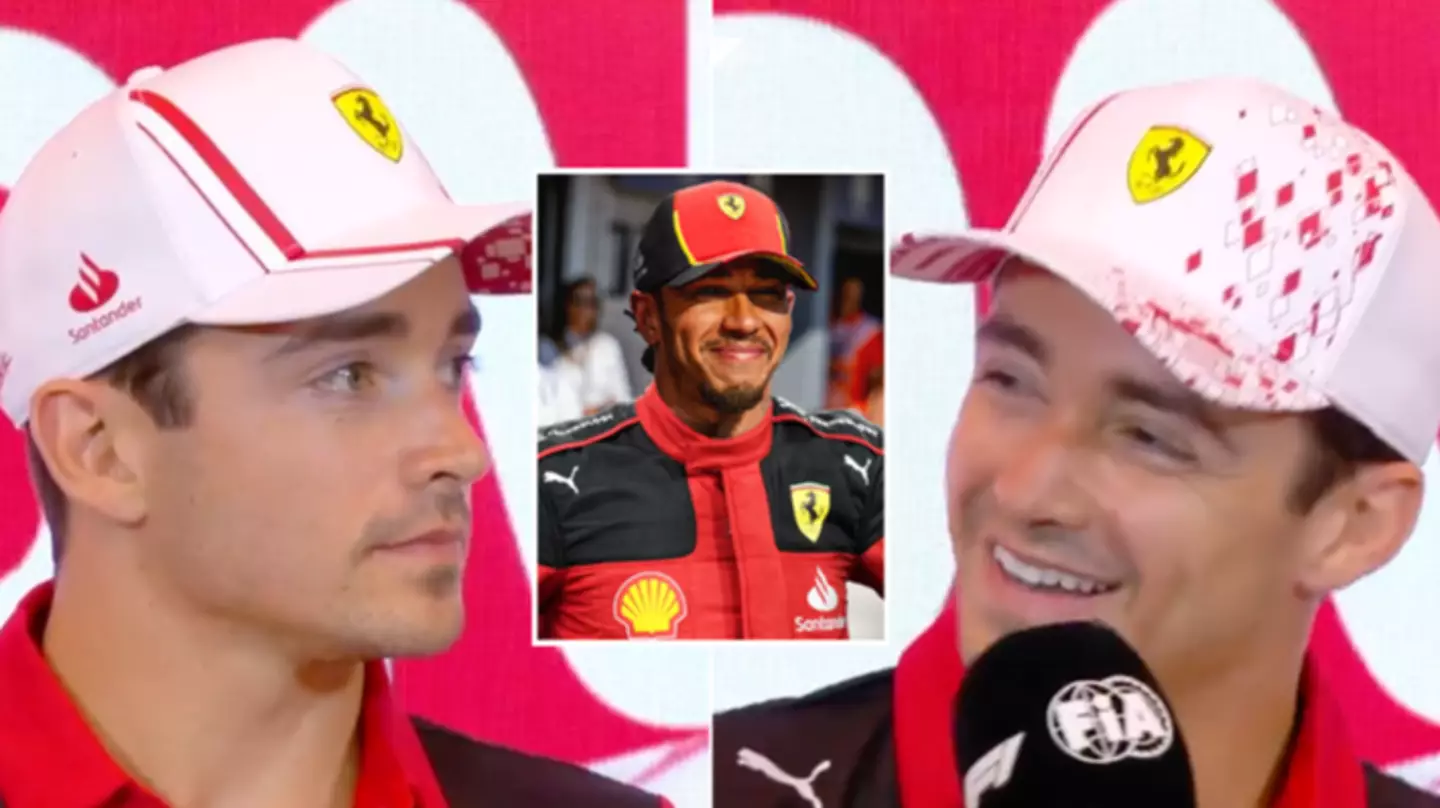 Lewis Hamilton to Ferrari was ‘announced by Charles Leclerc in September’ but nobody realised