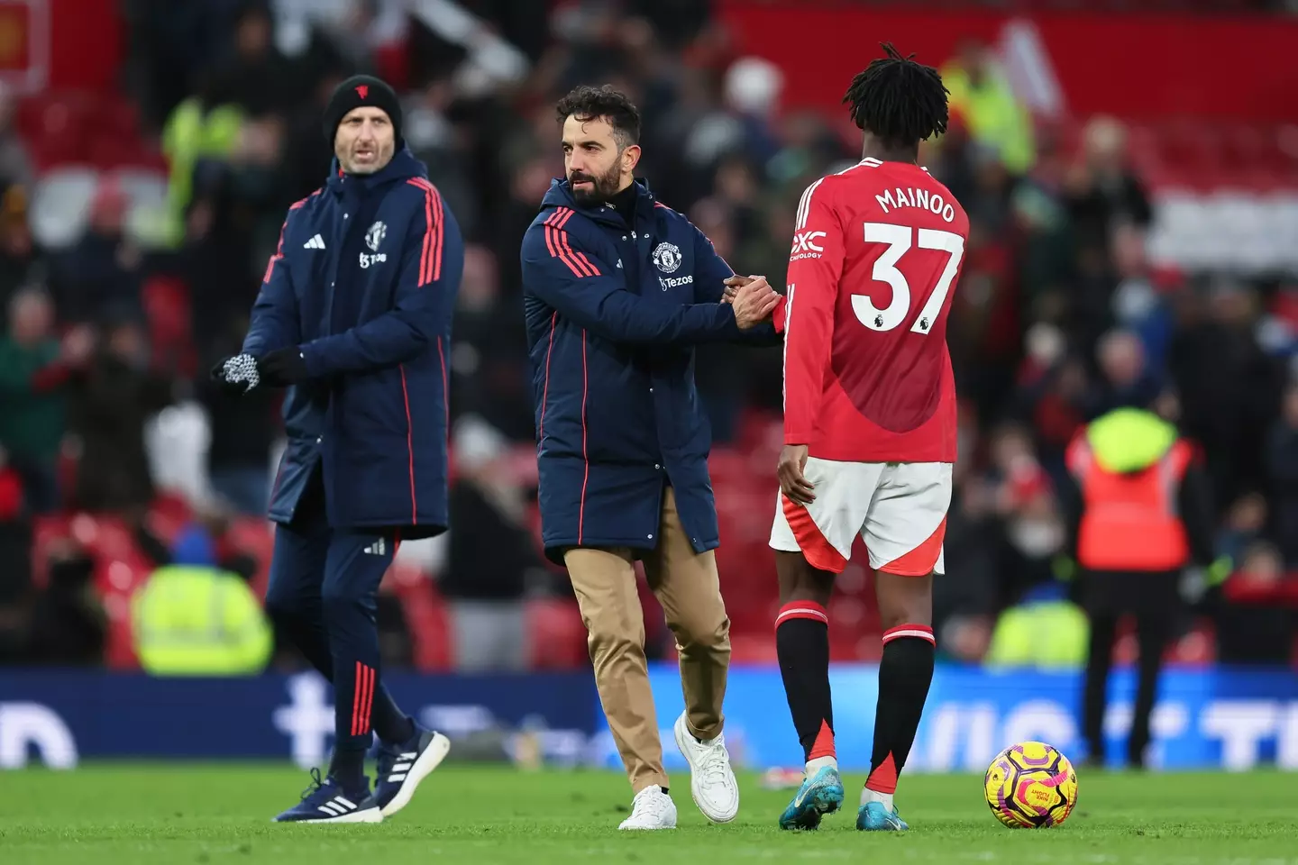 Mainoo has struggled to hold down a place in Ruben Amorim's starting XI. Image credit: Getty