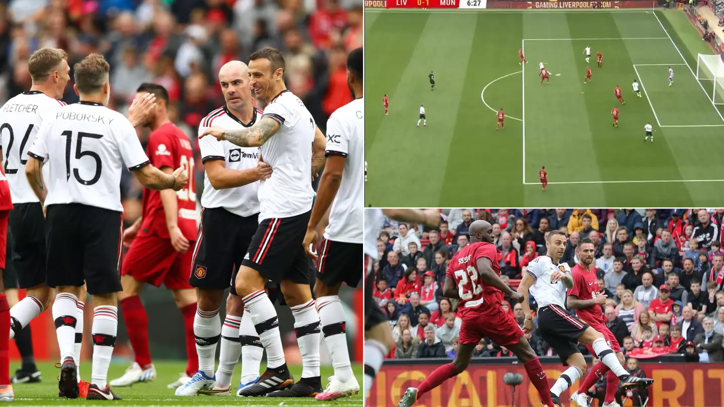 Dimitar Berbatov proves he's still got it with goal for Man Utd Legends