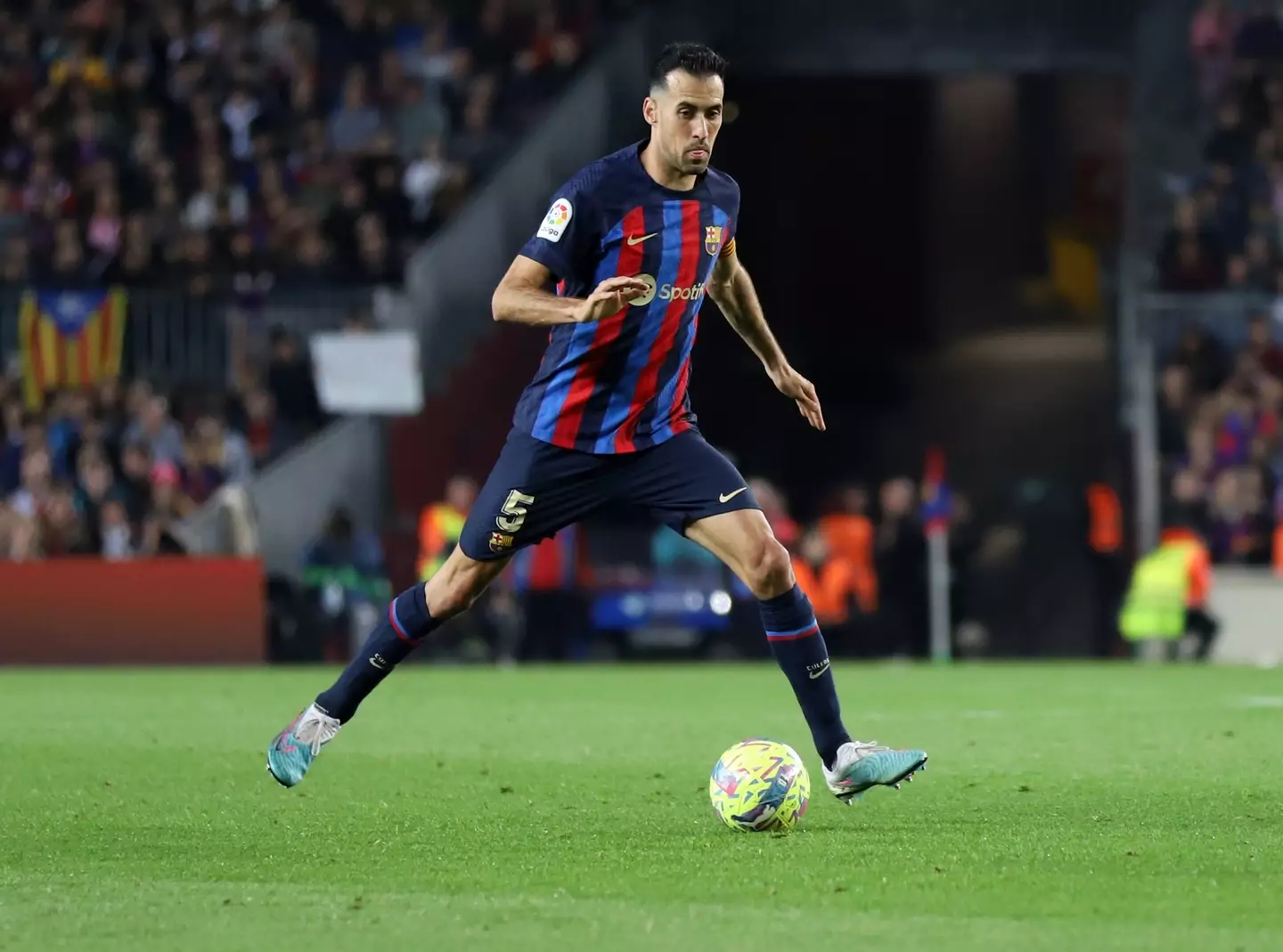 Sergio Busquets could play in the Saudi Pro League soon.