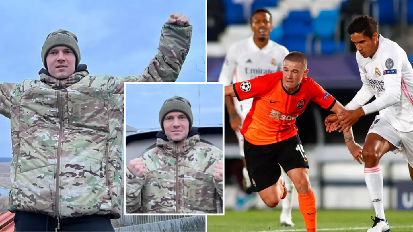 Shakhtar Donetsk Defender Viktor Kornienko Joins Ukrainian Army In Fight Against Russia