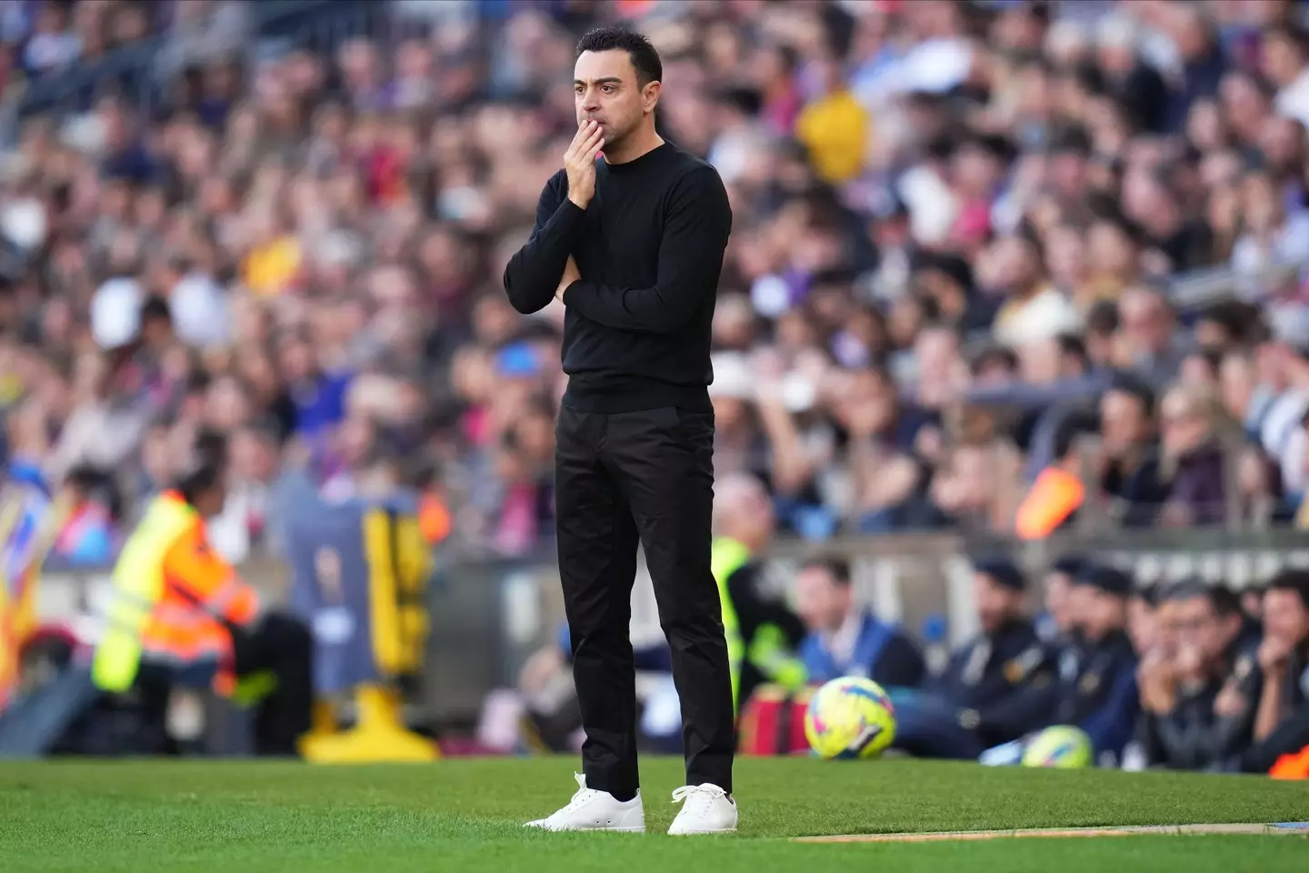 Xavi has much to ponder. Image: Alamy