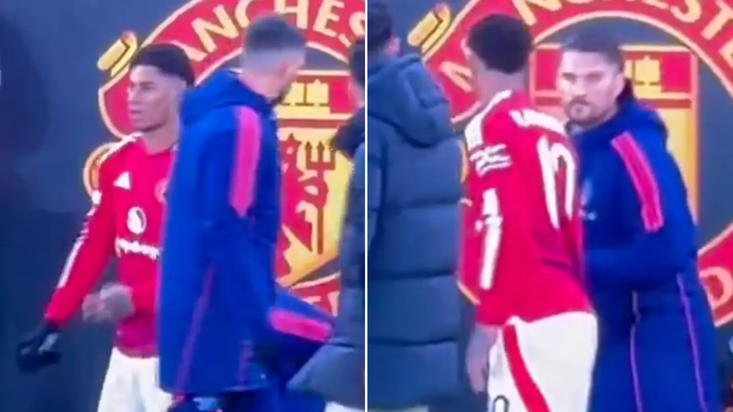 Fans in disbelief at what Marcus Rashford did during Bodo/Glimt win as damning pitchside footage emerges