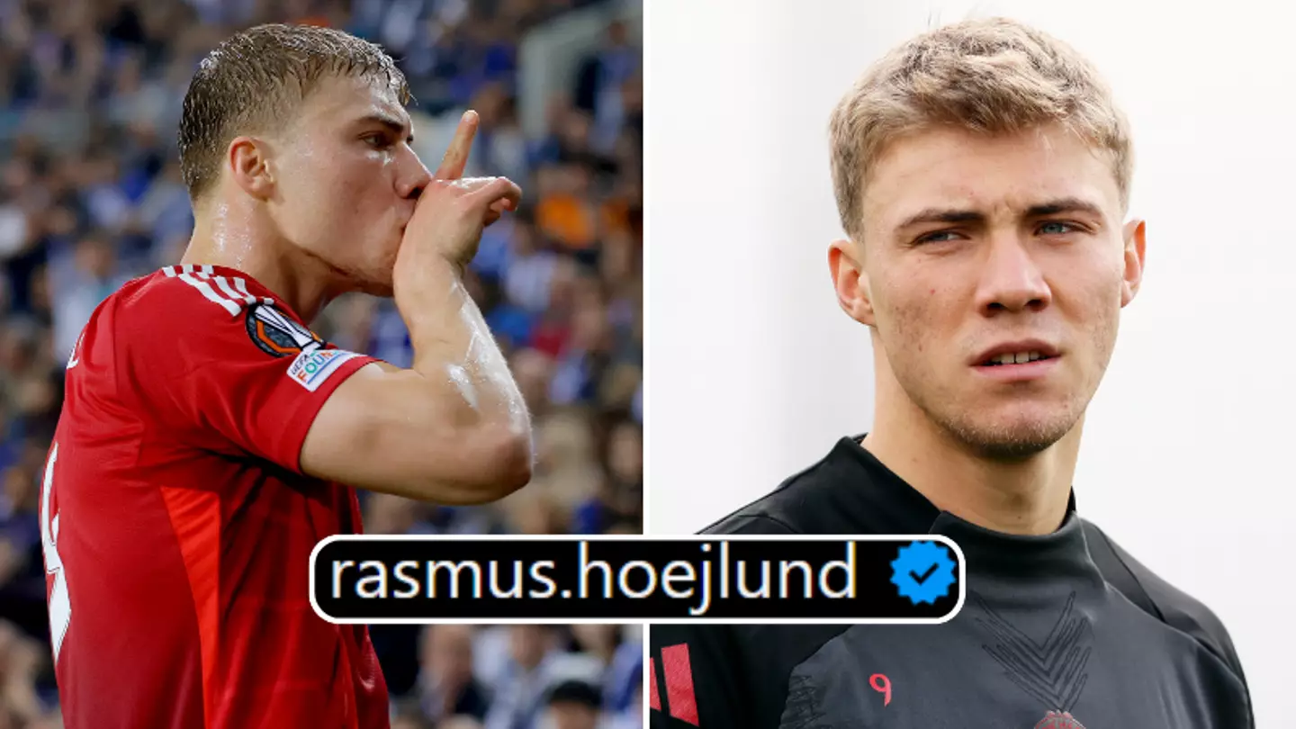 Rasmus Hojlund speaks out as Man Utd fans vent fury at what he posted online after Porto draw
