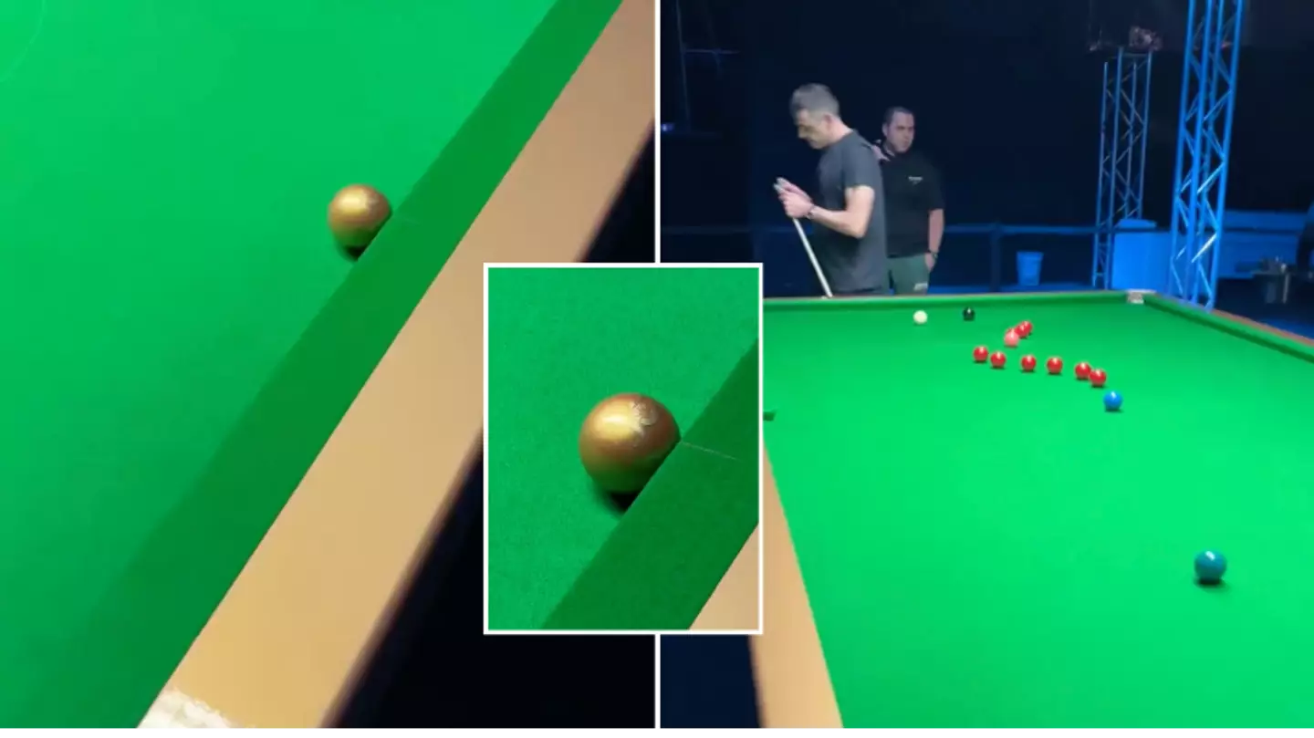 Ronnie O'Sullivan gives first glimpse of Golden Ball at $1m Saudi tournament