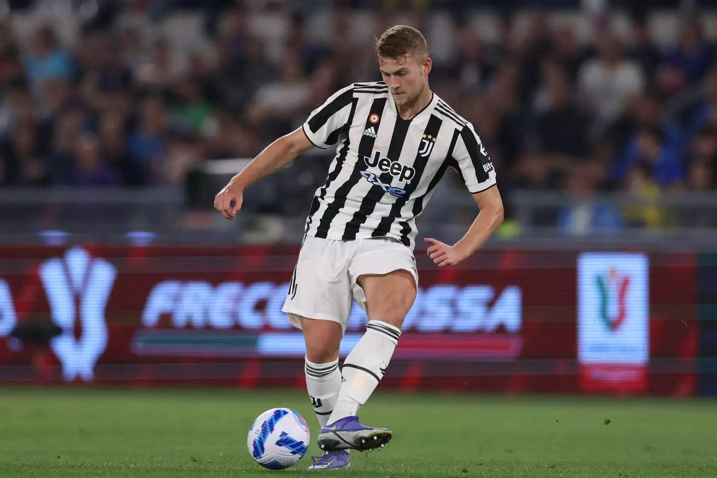 Matthijs de Ligt featuring for Juventus. (Alamy)