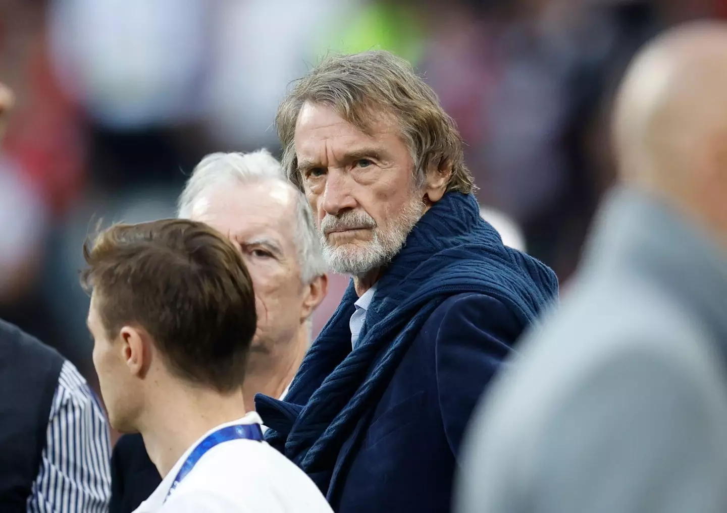 Nice owner Sir Jim Ratcliffe has also been linked to United. Image: Alamy