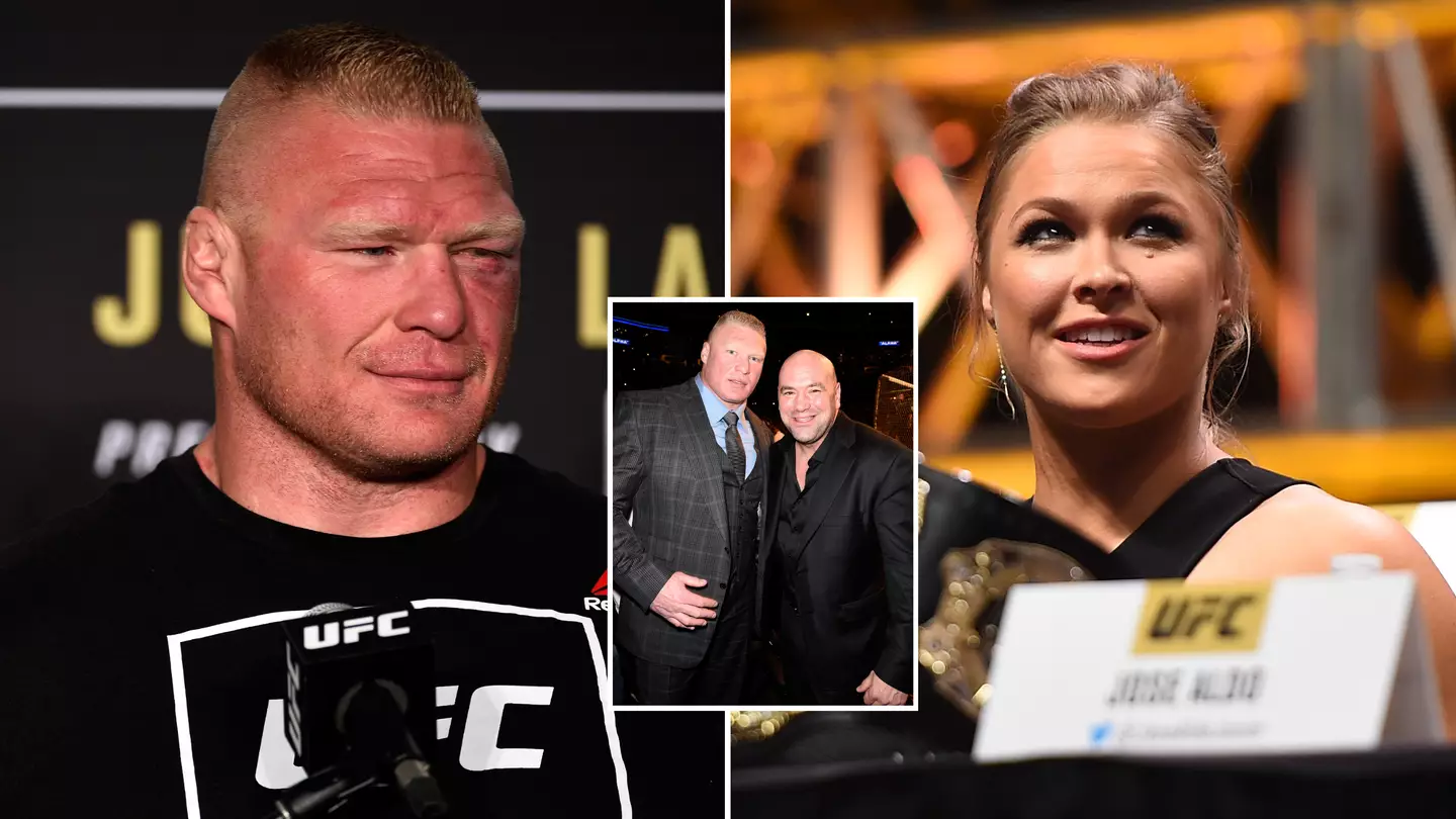 Brock Lesnar's UFC contract contained unusual clause that Ronda Rousey also requested but was denied